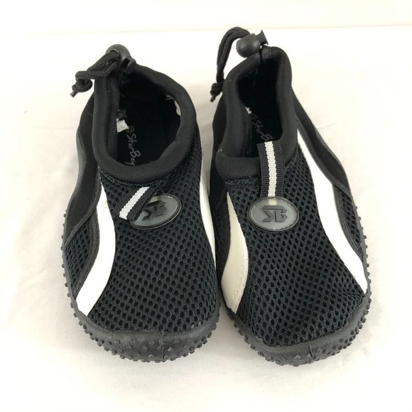 Star Bay Boys Water Shoes Mesh Slip On Drawstring - Picture 2 of 5
